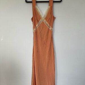 NWT Reformation Provence Silk Dress
